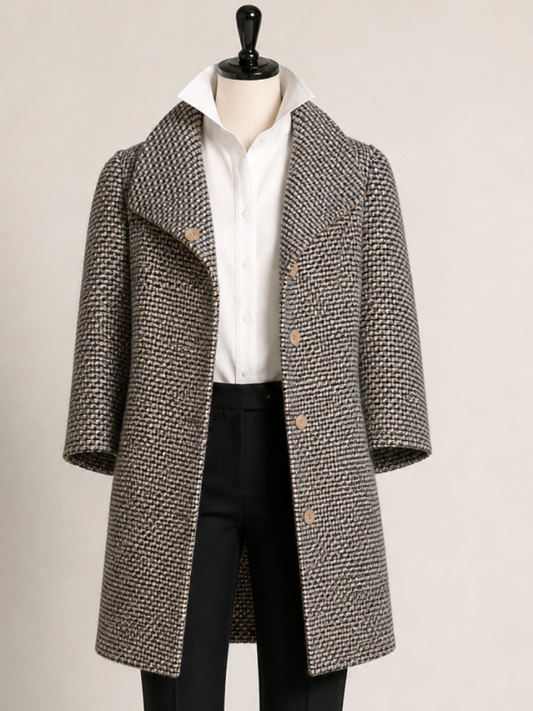 Nwot Marni Made In Italy Wool Mohair Tweed Coat Jacket Size 38 Rare Designer